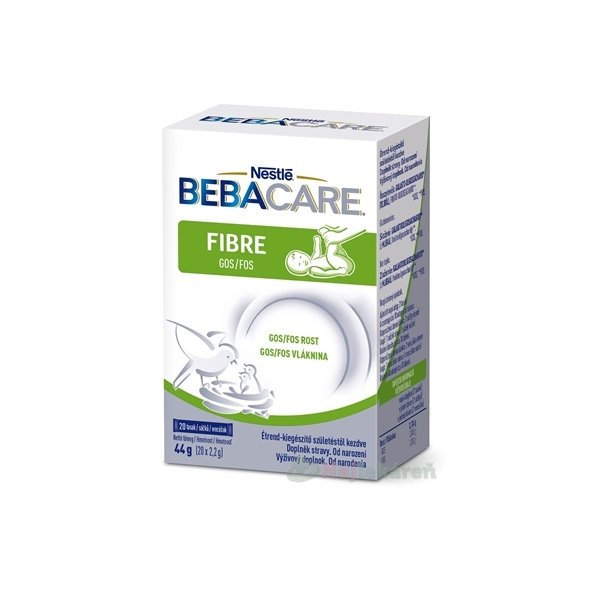 Bebacare Fibre GOS/FOS vláknina pro děti při zácpě 20 sáčků