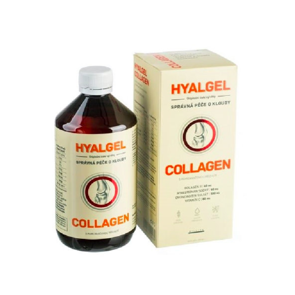 Hyalgel Collagen pomeranč 500 ml