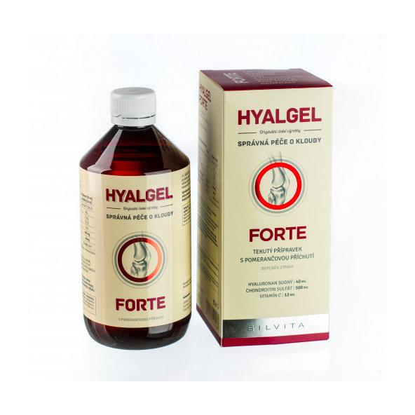 Hyalgel Forte pomeranč 500 ml