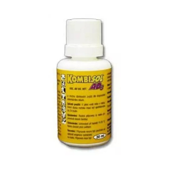 Kombisol AD3 perorální vitaminový roztok pro všechny druhy zvířat 30 ml