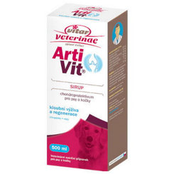 Vitar Veterinae Artivit sirup kloubní výživa pro psy a kočky 200 ml