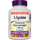 Webber Naturals L-Lysine 1000 mg 60 kapslí