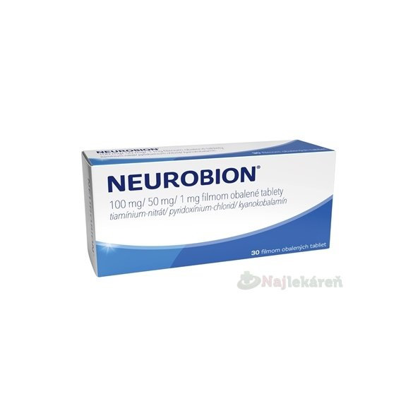 Neurobion 100 mg/50 mg/1 mg 30 tablet