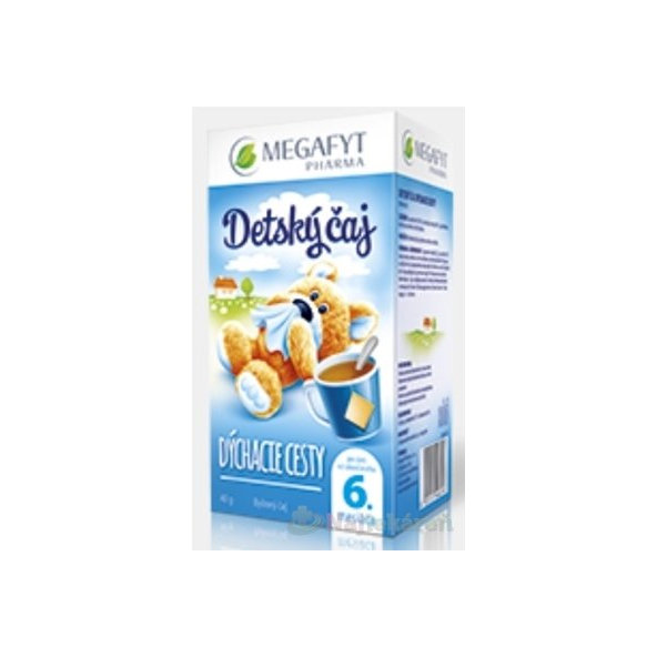 MEGAFYT Dětský čaj Dýchací cesty 20 sáčků