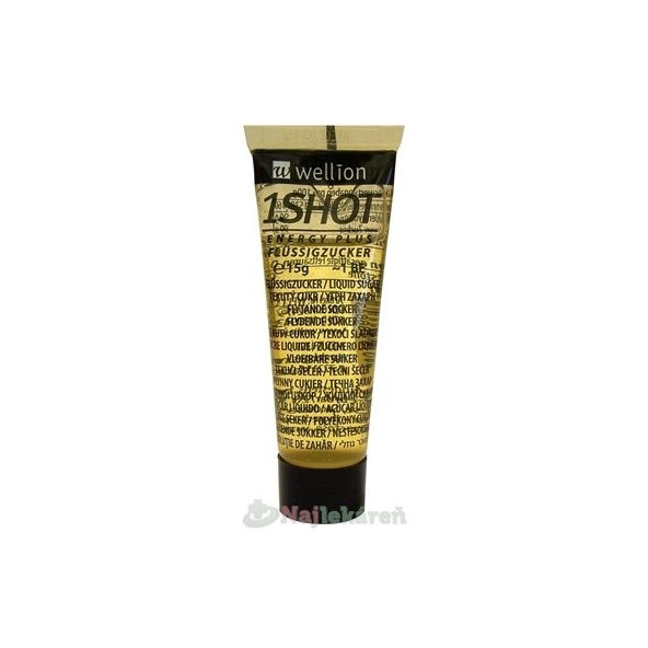 WELLION tekutý cukr 1Shot 15 g