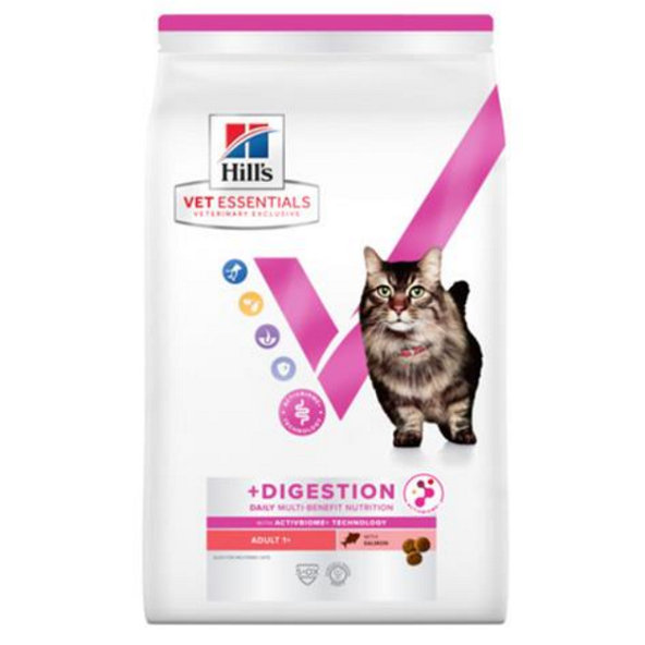 Hill's VE Feline Multi Benefit Adult Digestion Salmon 1,5 kg