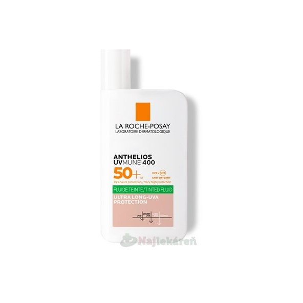 La Roche-Posay Anthelios Oil Control tónovaný fluid SPF 50+ 50 ml