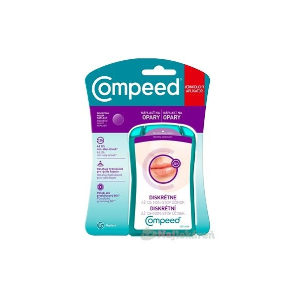 Compeed náplast na opary 15 ks