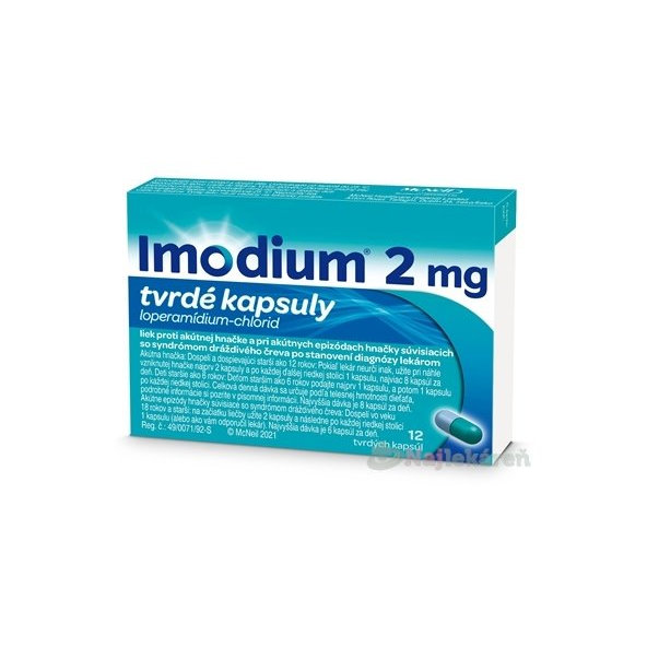 Imodium 12 kapslí