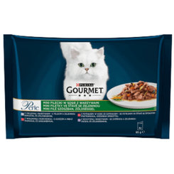 Gourmet Perle Multipack kapsičky ve šťávě se zeleninou 4x85 g