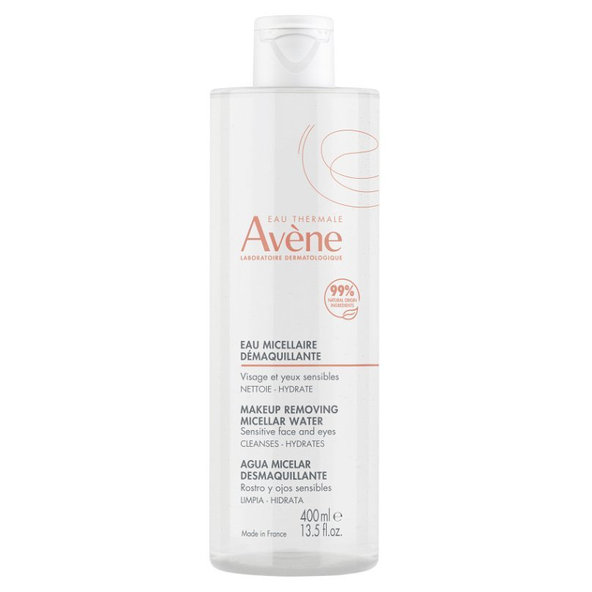AVENE odličovací micelární voda 400 ml
