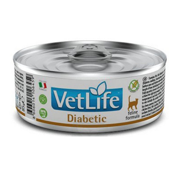 Farmina Vet Life Cat Diabetic konzerva pro kočky 85 g
