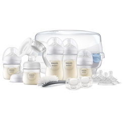 Philips AVENT sada Natural Response manuální odsávačka MW sterilizátor