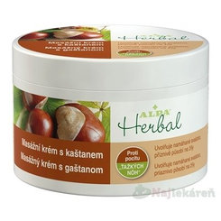 Alpa Herbal Masážní krém s kaštanem 250 ml