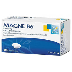 MAGNE B6 470 mg/5 mg 100 tablet