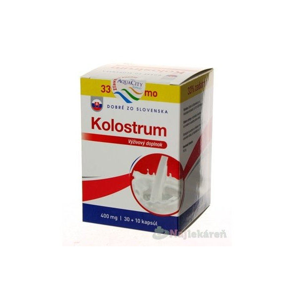 Dobré z SK Kolostrum 400 mg 30 + 10 tabliet