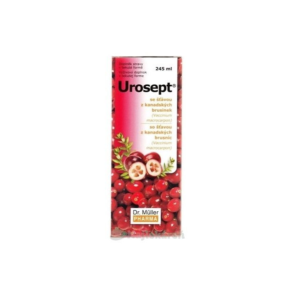 Dr. Müller Urosept brusinka 245 ml