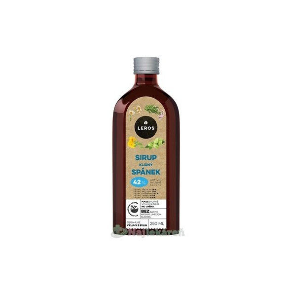 LEROS Sirup Pokojný spánok 250 ml
