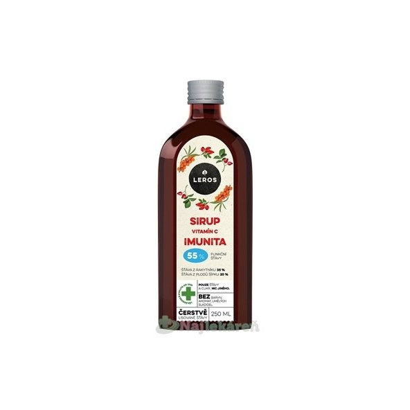 Leros sirup vitamin C imunita 250 ml