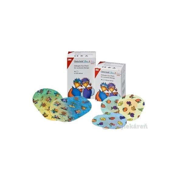 3M Opticlude Boys&Girls Maxi očná náplast 30 ks