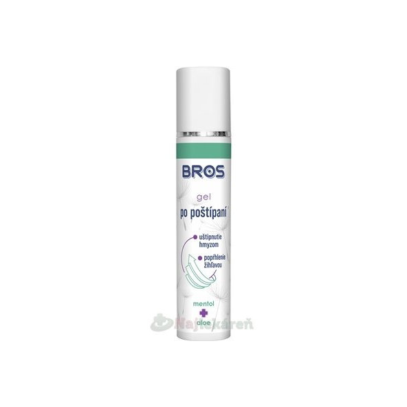Bros gel po poštípání mentol a aloe 50 ml