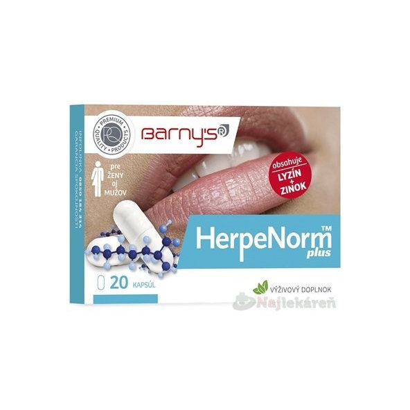 Barny's HerpeNorm Plus 20 kapslí