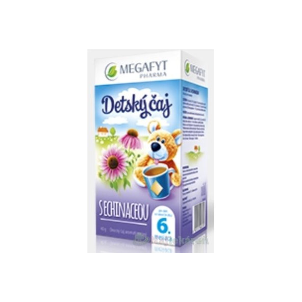 MEGAFYT Dětský čaj s echinaceou 20 sáčků