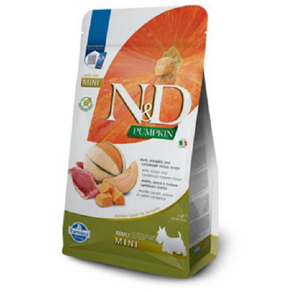 Farmina N&D Dog Pumpkin GF adult mini kachna meloun 2 kg