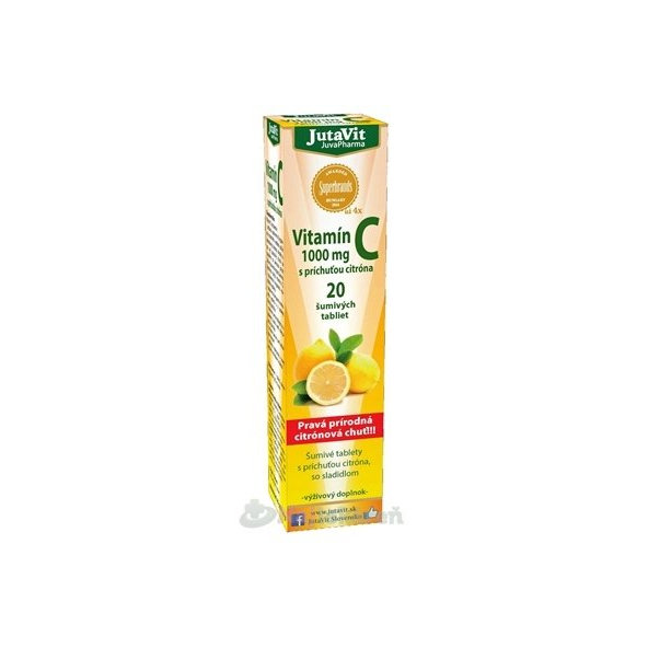 JutaVit vitamin C 1000 mg 20 tablet