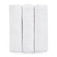 PETITE&MARS bambusové mušelínové pleny Total White 68 × 68 cm 3 ks