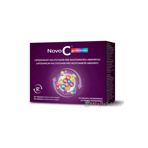 Novo C Multivitamin lipozomální kapsle 30 kapslí