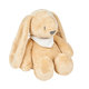 NATTOU Uspávač 4v1 Sleepy Bunny Pale Brown hudební se světýlkem 0 m+