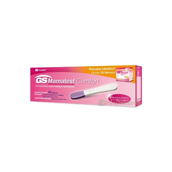 GS Mamatest Comfort těhotenský test