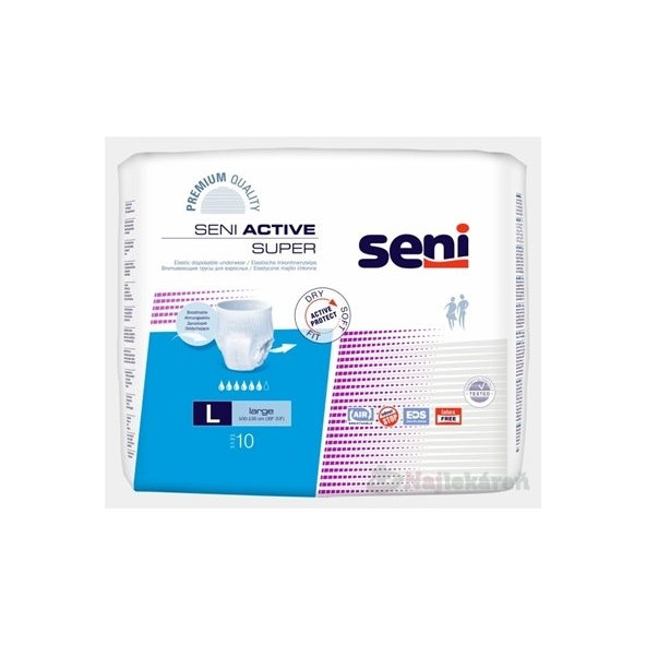 Seni Active Super Large inkontinenční kalhotky 10 ks