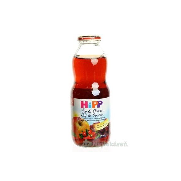 HiPP BIO šípkový čaj se šťávou z červených plodů 500 ml