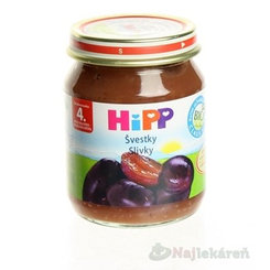 HiPP BIO příkrm švestky 4m+ 125 g