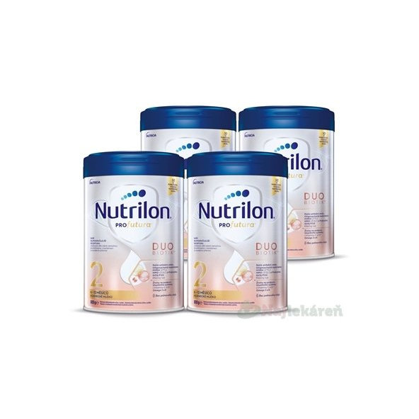 Nutrilon 2 Profutura Duobiotik pokračovací mléko 6–12 m 4×800 g