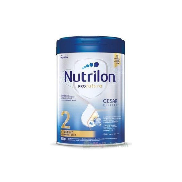 Nutrilon 2 Profutura Cesarbiotik pokračovací mléko 6–12 m 4×800 g