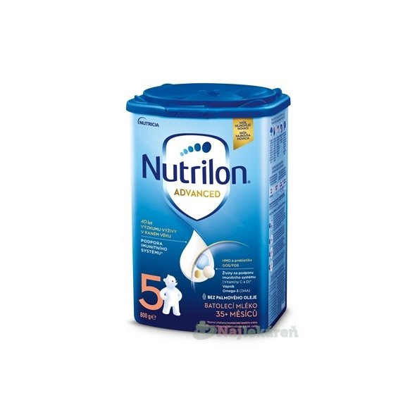 Nutrilon Advanced 5 batolecí mléko 35 m+ 6×800 g