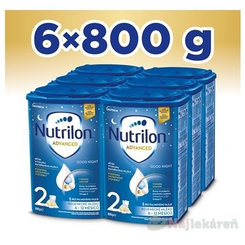 Nutrilon Advanced 2 Good Night pokračovací mléko 6–12 m 6×800 g