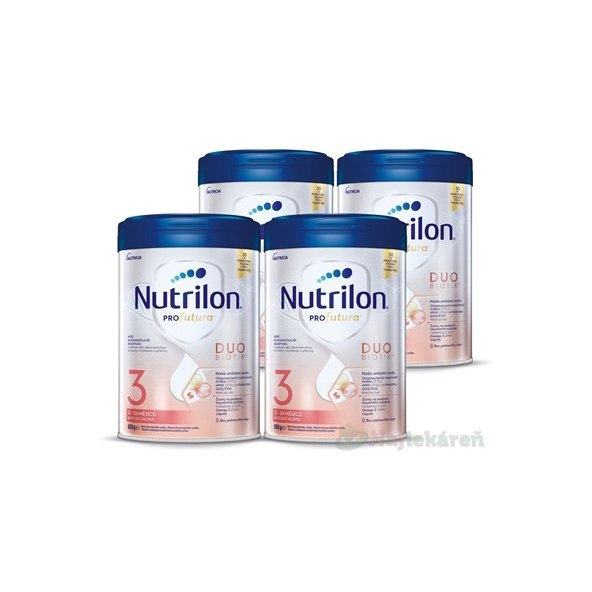 Nutrilon 3 Profutura Duobiotik batolecí mléko 12–24 m 4×800 g