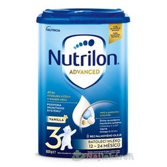 Nutrilon Advanced 3 Vanilla batolecí mléko 12–24 m 6×800 g