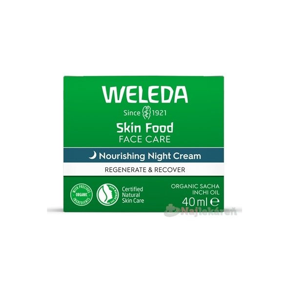 Weleda Skin Food noční vyživující krém 40 ml