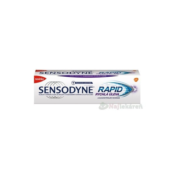 Sensodyne Rapid zubní pasta 75 ml