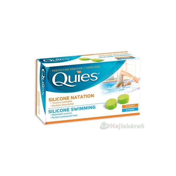 QUIES silikonové chrániče sluchu Maxi