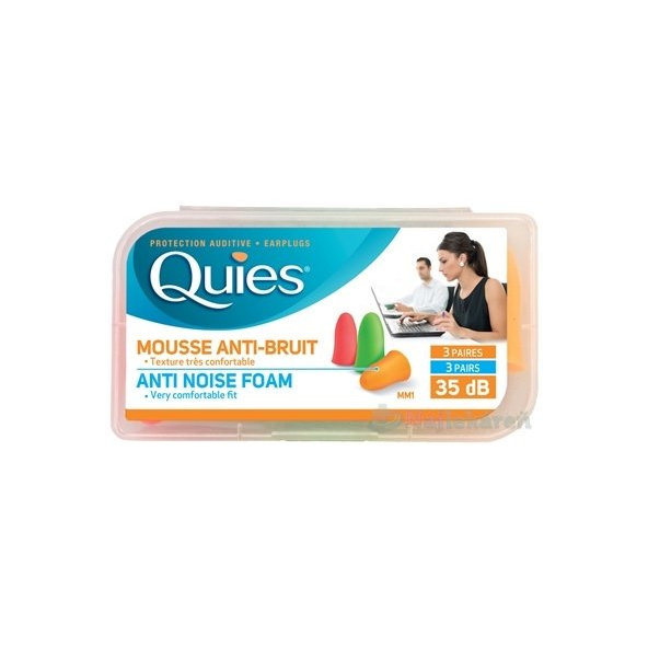 QUIES pěnové chrániče sluchu