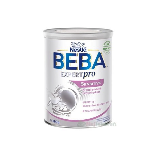 BEBA EXPERTpro Sensitive kojenecká výživa při zácpě 0 m+ 800 g