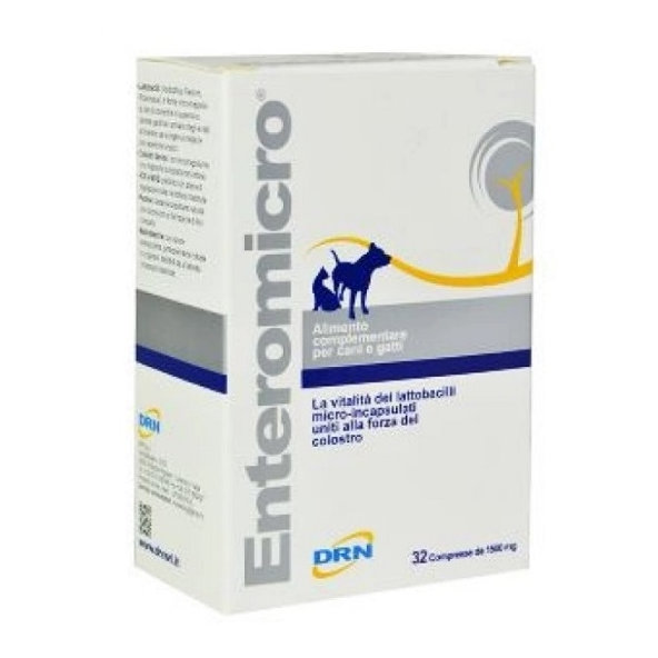 Enteromicro Complex 1500 mg probiotikum pro psy a kočky 32 tablet