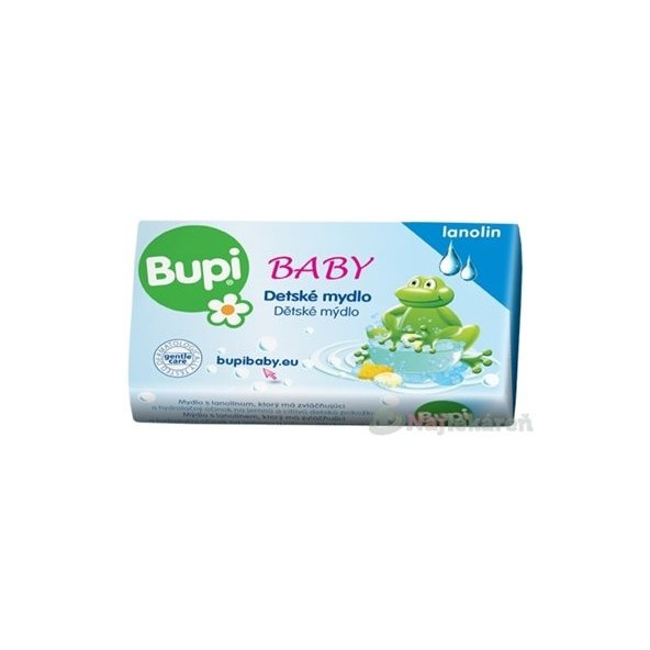 Bupi Baby tuhé mýdlo s lanolinem 100 g