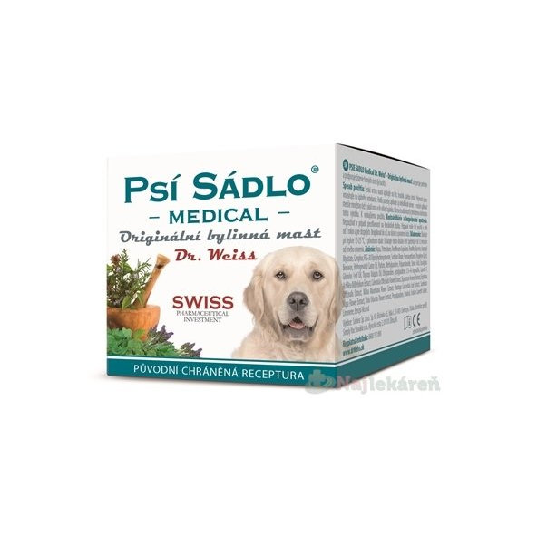 Dr. Weiss PSÍ SÁDLO Medical na uvolnění dýchacích cest 75 ml